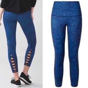 Lululemon Samba Snake Pattern Legging Sz 8
